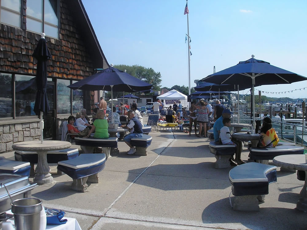 Yacht Club pool and patio lounge